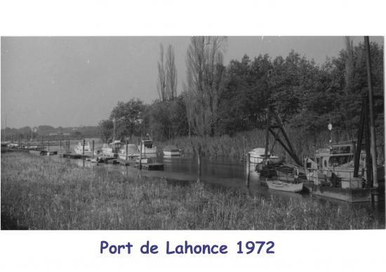 Port de Lahonce en 1972